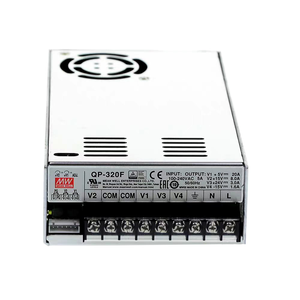 明緯QP-320四組輸出帶PFC電源