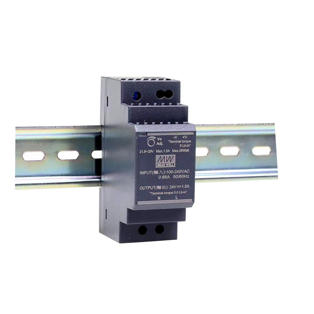 明緯導(dǎo)軌電源HDR-30-24