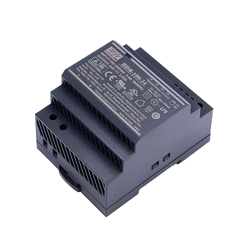 明緯HDR-100系列軌道式電源