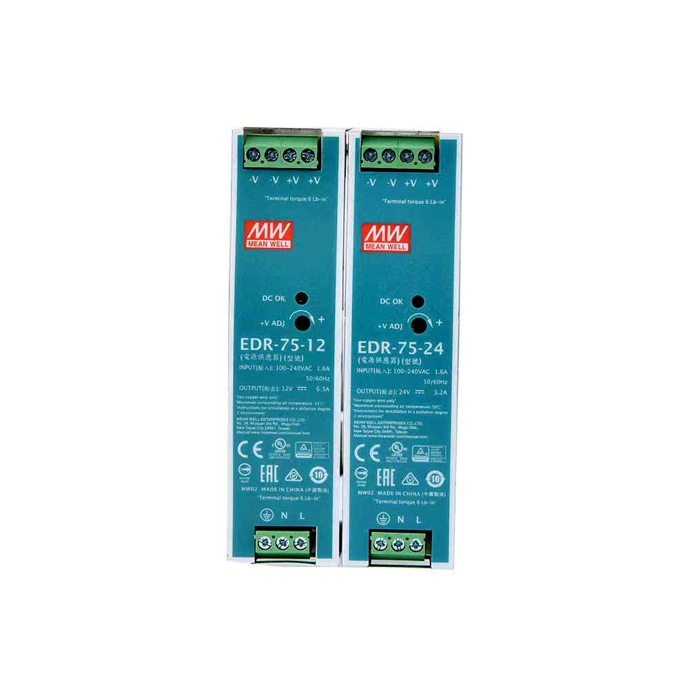 明緯EDR-75-24導(dǎo)軌電源