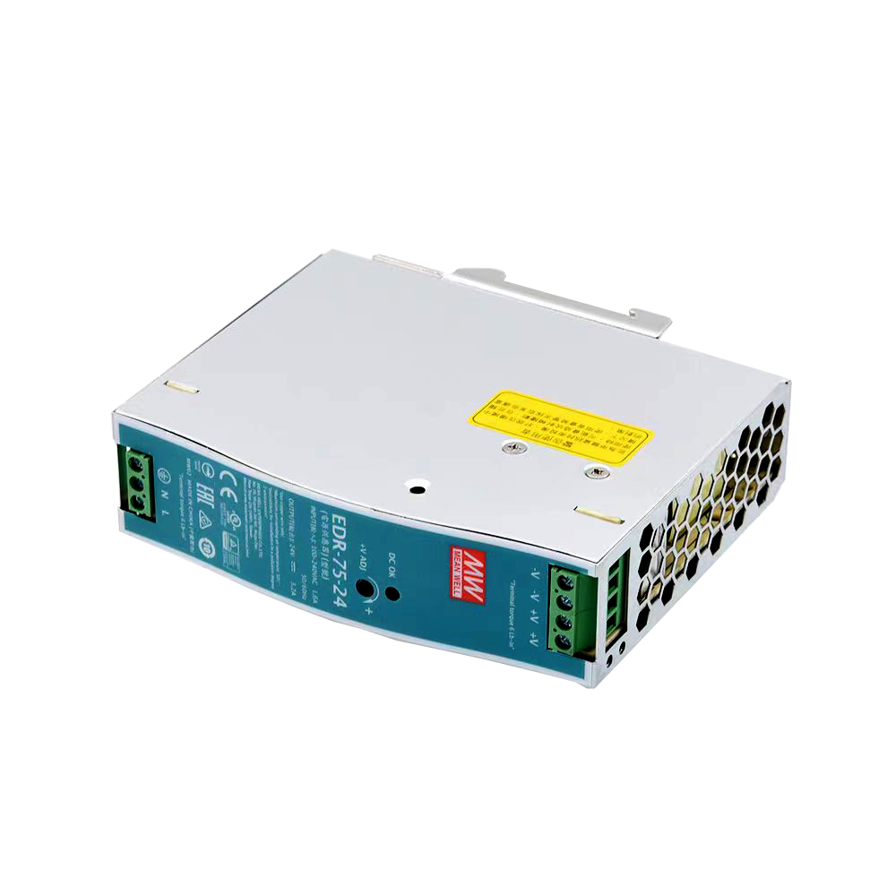 明緯EDR-75-24導(dǎo)軌電源
