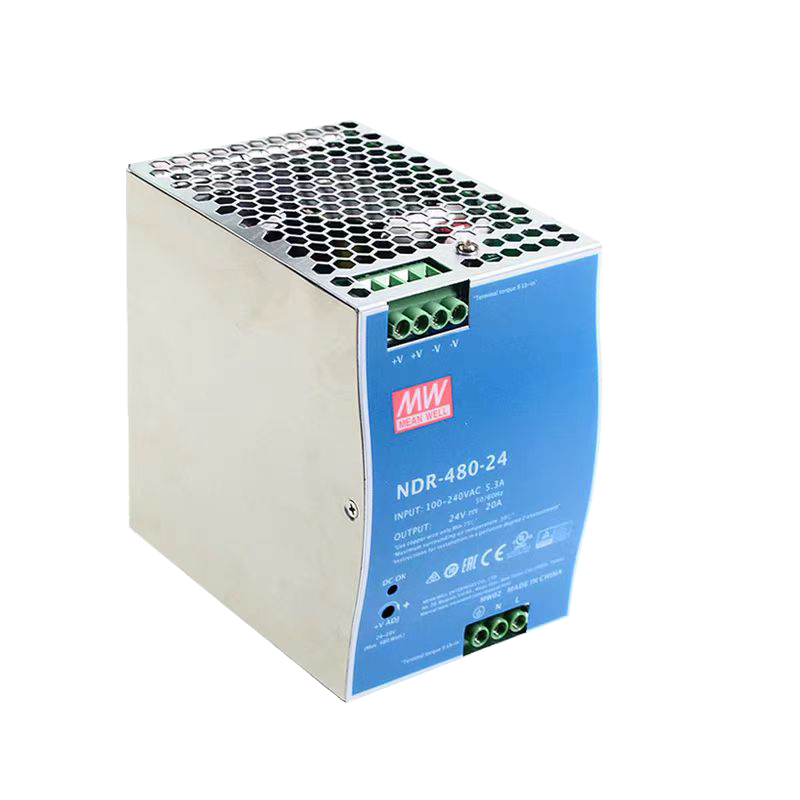 明緯NDR-480-24導(dǎo)軌電源