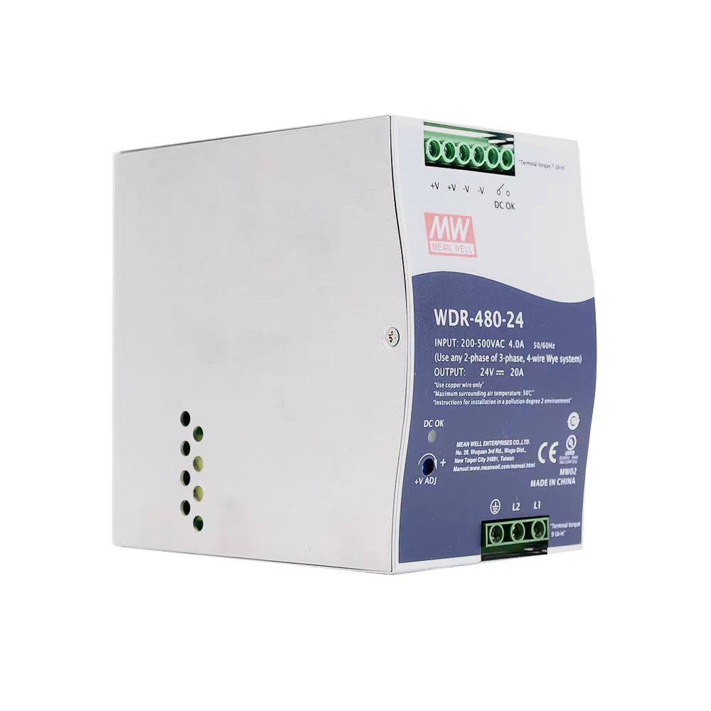 明緯WDR-480-24電源帶PFC