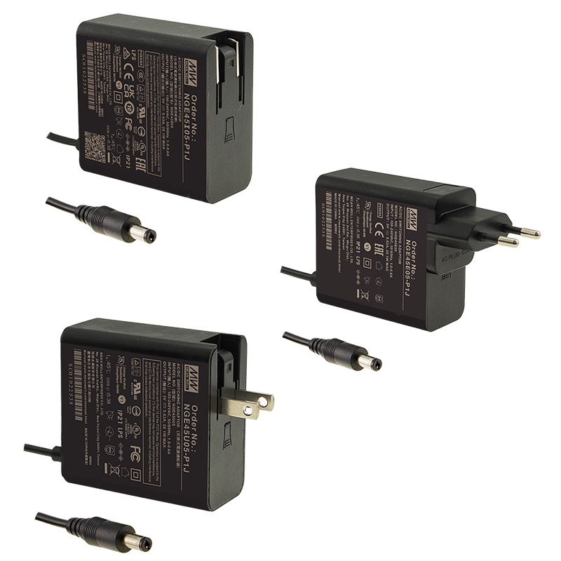 明緯45W綠能適配器NGE45I05-P1J