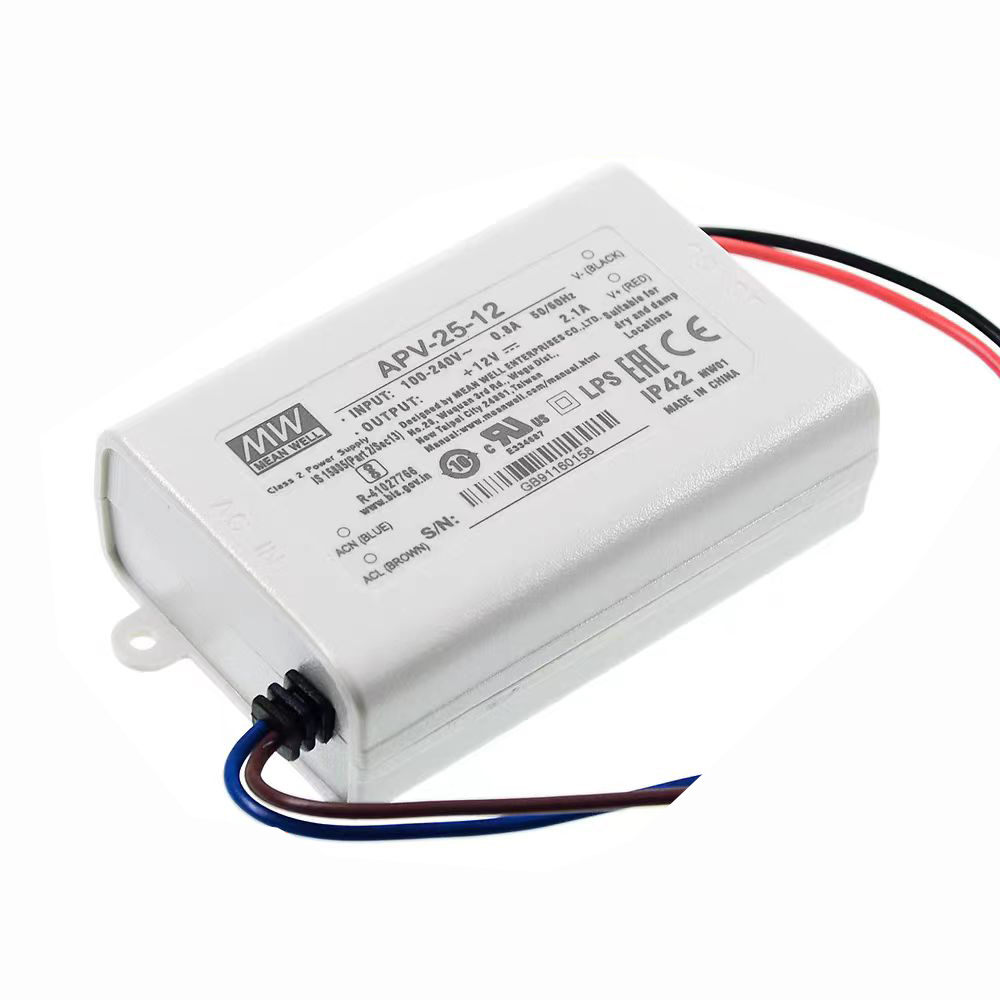 明緯LED電源APV-25-24
