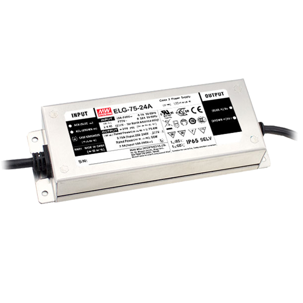 明緯LED驅(qū)動器ELG-75系列