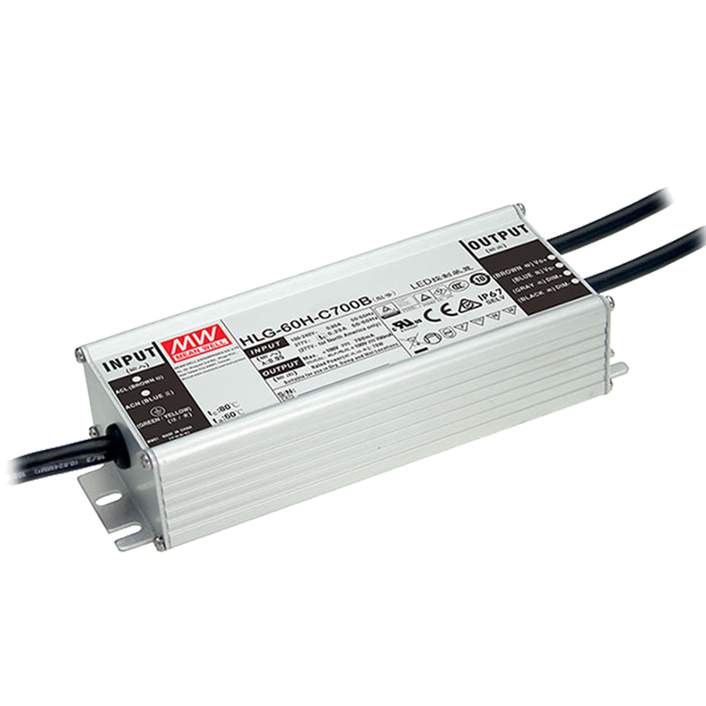 明緯LED驅(qū)動(dòng)器HLG-60H-C系列
