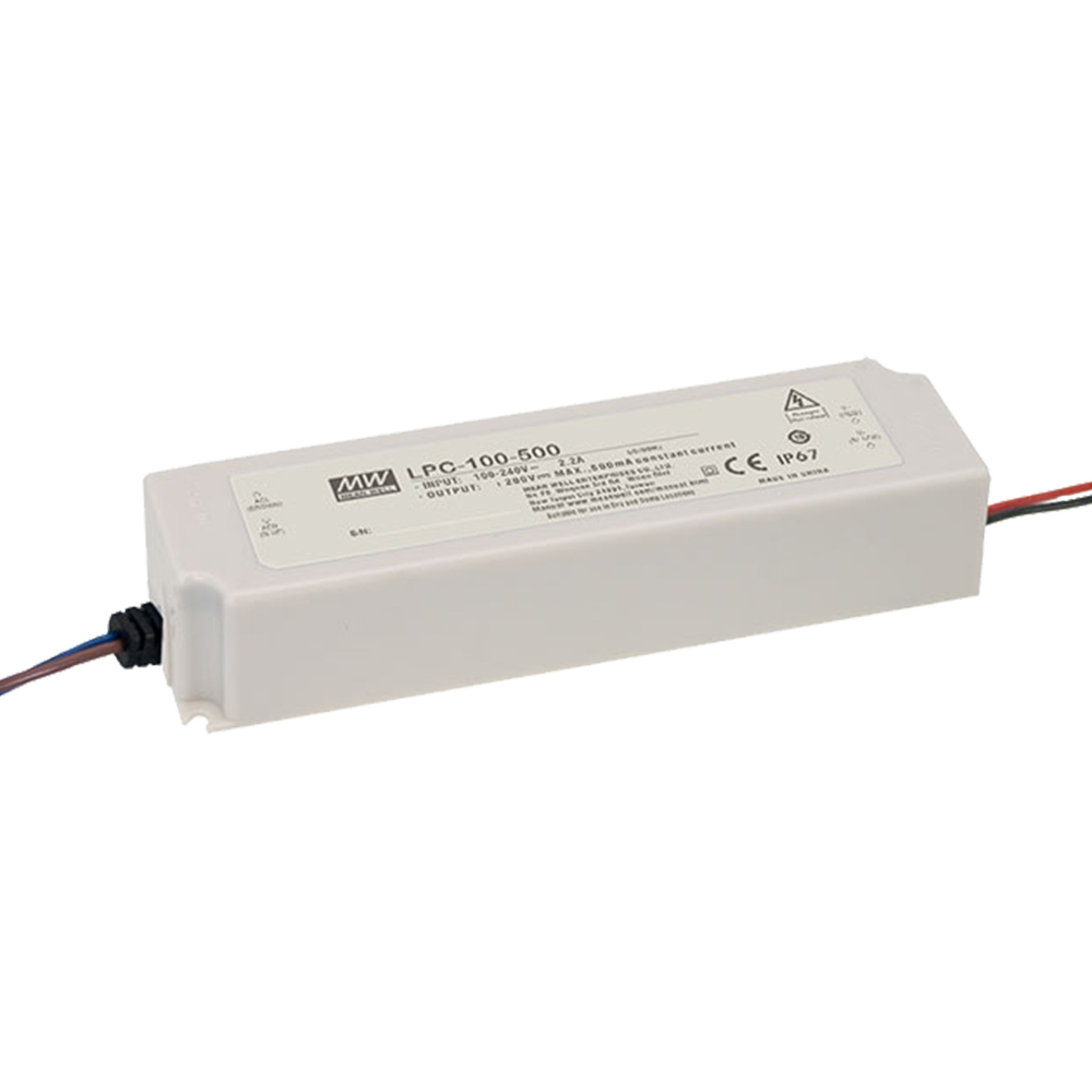 明緯LPC-100系列100W單組輸出LED開關(guān)電源