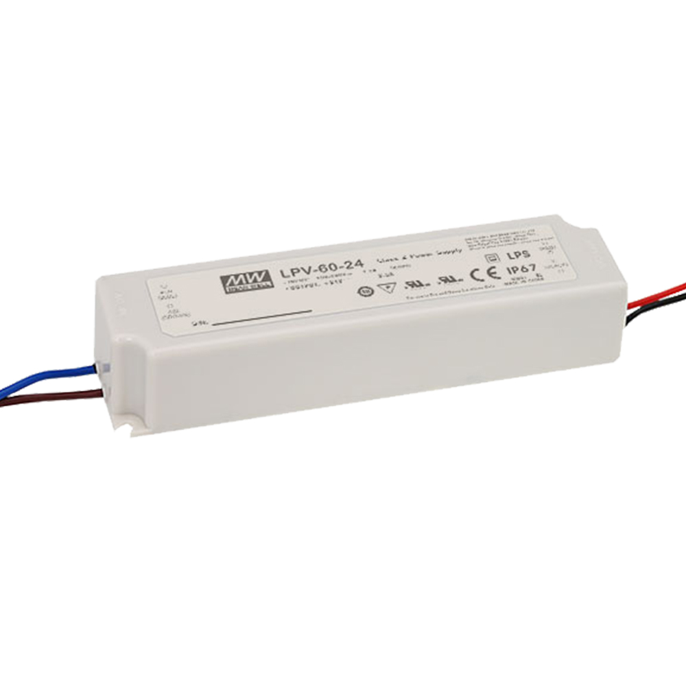 明緯LPV-60系列60W單組輸出開(kāi)關(guān)電源