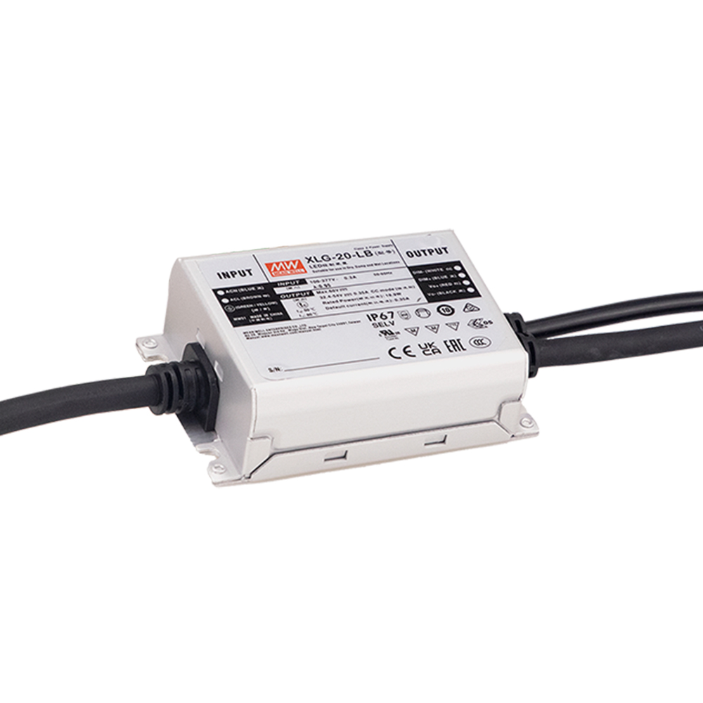 明緯XLG-20系列21W恒流LED驅(qū)動器