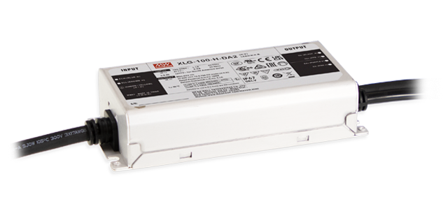 明緯XLG-100-DA2系列100W恒功率LED驅(qū)動(dòng)器