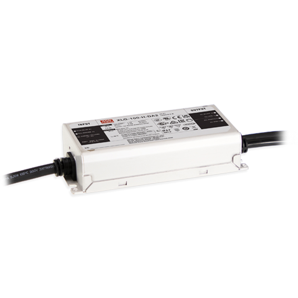 明緯XLG-100-DA2系列100W恒功率LED驅(qū)動器