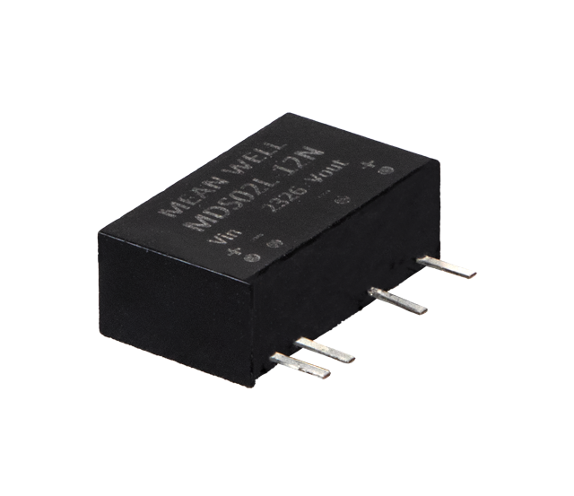 明緯電源MDS02-N單組MDD02-N雙組2W SIP封裝DC-DC醫(yī)療級(jí)非穩(wěn)壓轉(zhuǎn)換器
