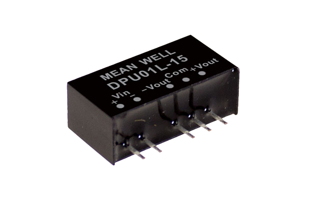 明緯電源SPU01單組DPU01雙組1W SIP封裝DC-DC非穩(wěn)壓轉換器